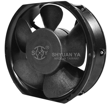 Electric motor cooling fan