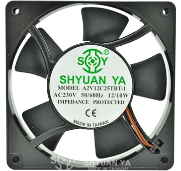 AC Axial Fans 220v 230v impedance protected cooling fan