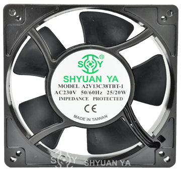 AC Axial Fans 127x38mm