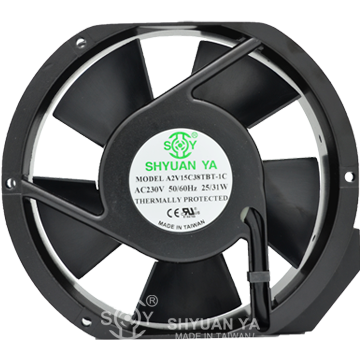 AC Axial Fans 151x172x38mm