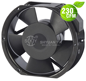 Axial flow fan greenhouse outrunner motor 150mm