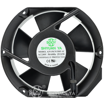 AC Axial Fans (230 CFM) 151x172x51mm