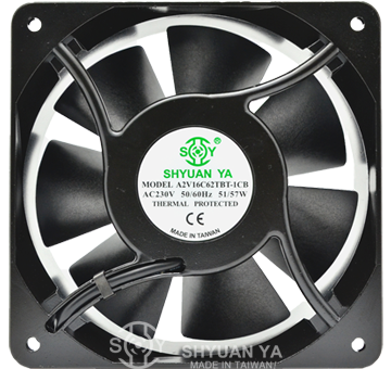 AC Axial Fans 160mm exhaust industrial radiator and cooling fan