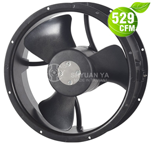 AC Axial Fans (529CFM) 254x89mm