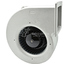 Backward curved centrifugal blower fan impeller