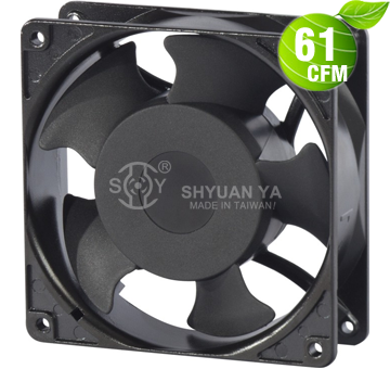 AC Axial Fans Five pcs impeller 120mm industrial fan supplier